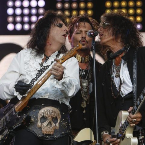 Hollywood Vampires Delays U.S. Tour Dates Over Johnny Depp’s Ankle Injury