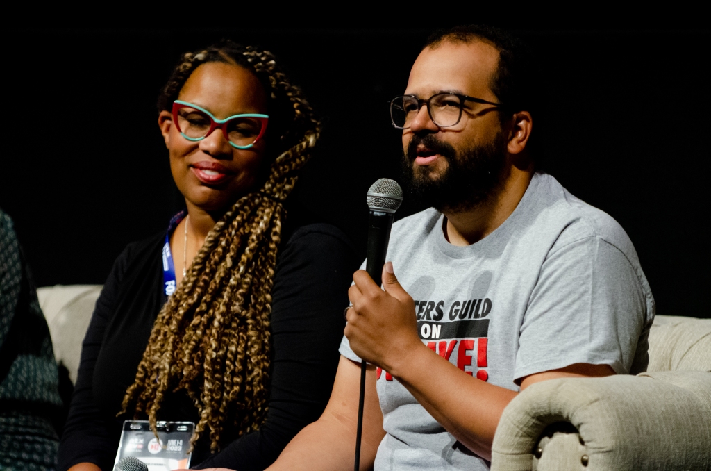 WGA Negotiating Committee Member Emphasizes Significance of Production Shutdowns, Staffing Minimums, and Picketing Fun