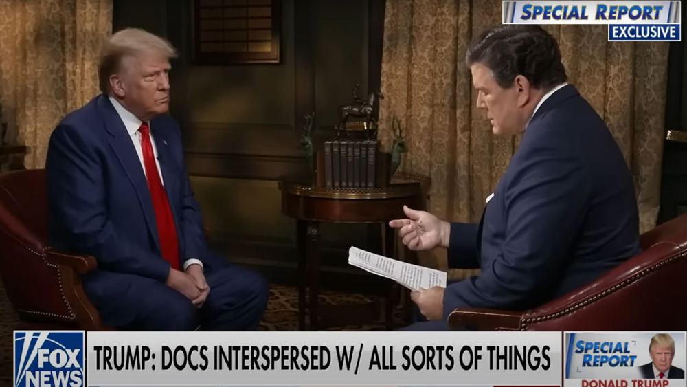 Donald Trump Explains Why He Didn’t Return All Classified Documents to Fox News’ Bret Baier: “I Was Too Busy Sorting Through Boxes”