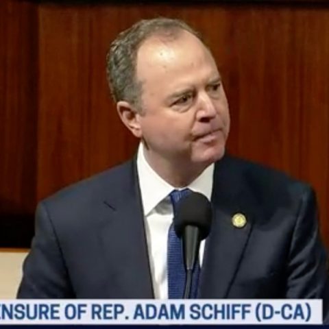 Adam Schiff Views Censure as a “Badge of Honor” in House’s Final Vote
