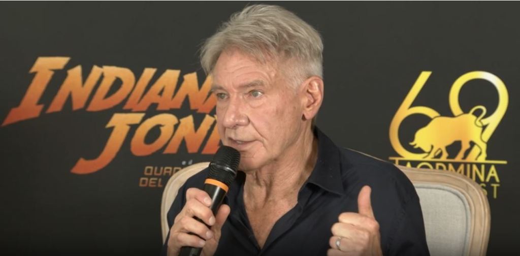 Harrison Ford Talks Aging and De-Aging of Iconic Character in ‘Indiana Jones and the Dial of Destiny’ and Recalls Hitting Sean Connery with Tennis Balls in Taormina