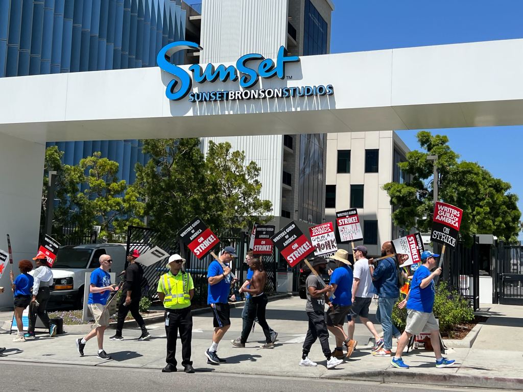 Dispatches from the Picket Lines: Death Row Records and Eve 6 Bring Music to Monday on Day 56