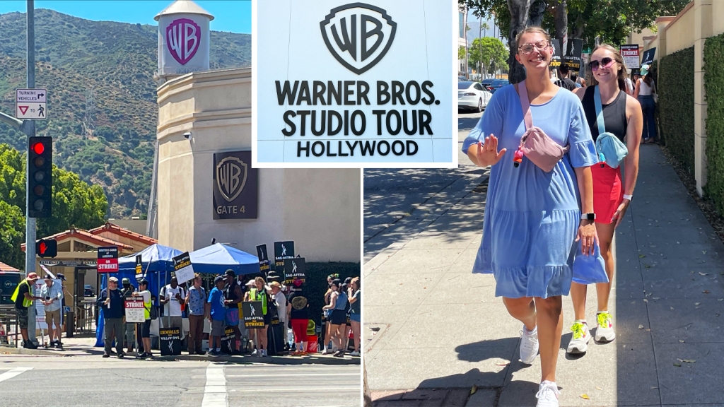 Strike Drama Unfolds at Warner Bros. Studio Tour: Where Are the Picketers?