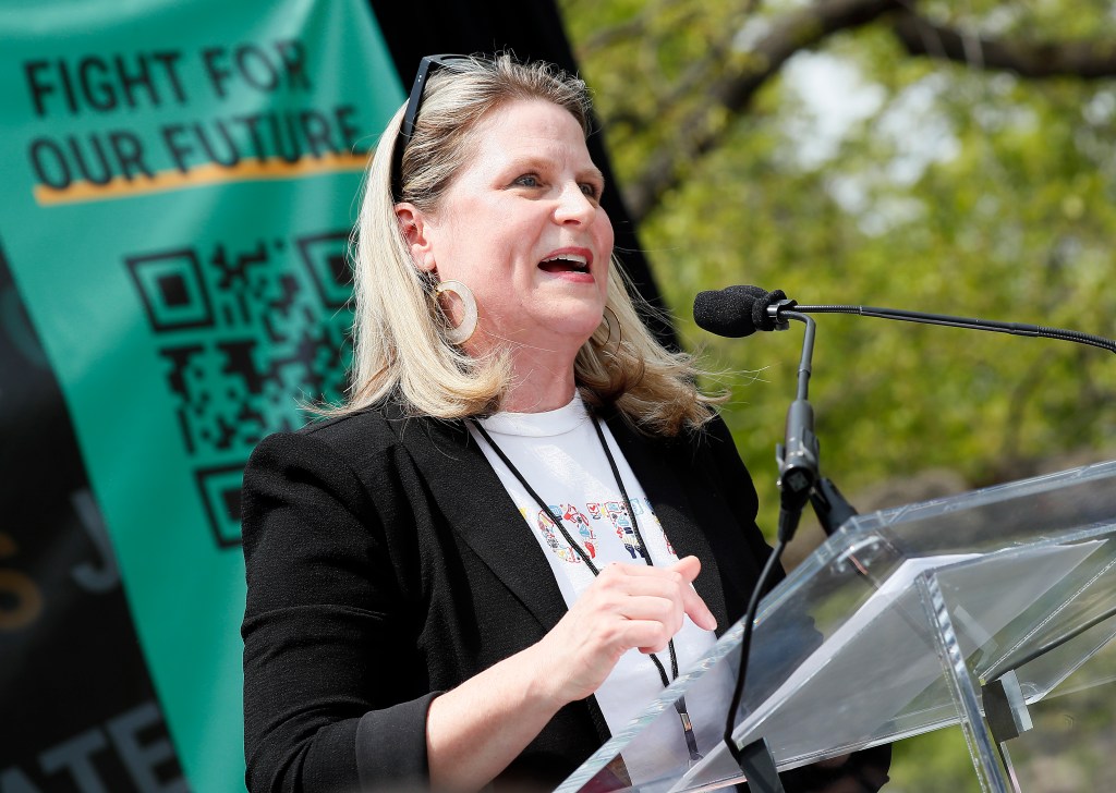 AFL-CIO President Liz Shuler Joins SAG-AFTRA & WGA Leaders on Picket Line at Fox Studios