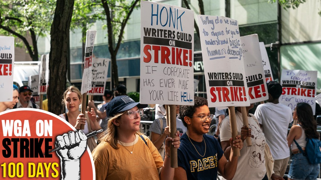 WGA Labels Day 100 of Writers Strike a “Shameful Milestone” for AMPTP, Yet Hope Persists for Agreement