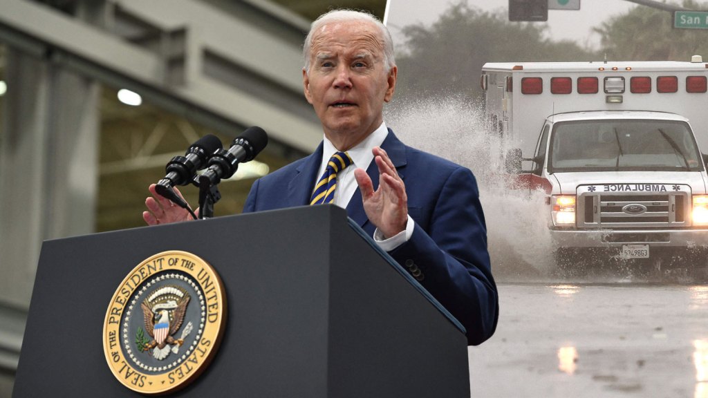 Joe Biden Urges California to Take Tropical Storm Hilary Seriously and Closely Monitor Ojai Earthquake Impact