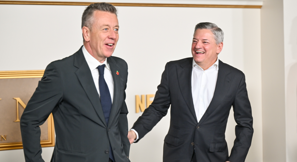 Netflix’s Ted Sarandos Discusses Strike Conclusion as Star-Studded Hollywood Premieres Make a Comeback with ‘The Crown’